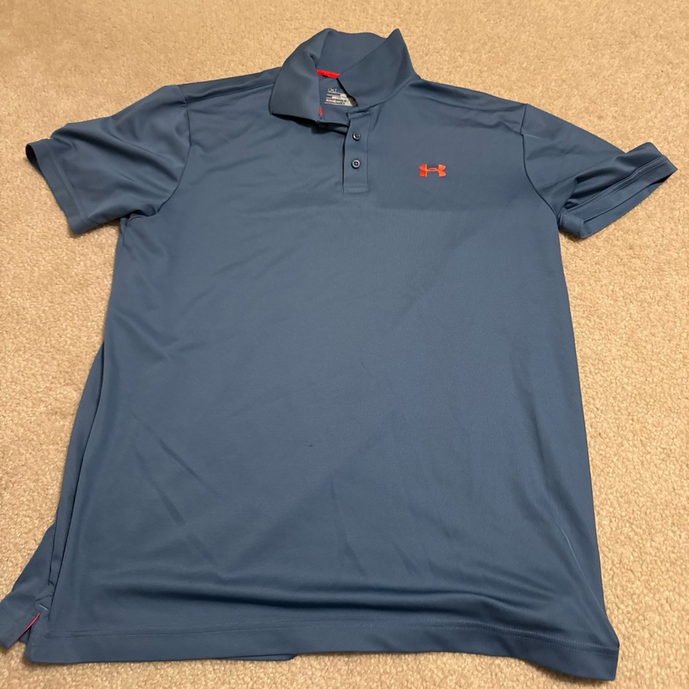LG Men's Blue Polo Shirt